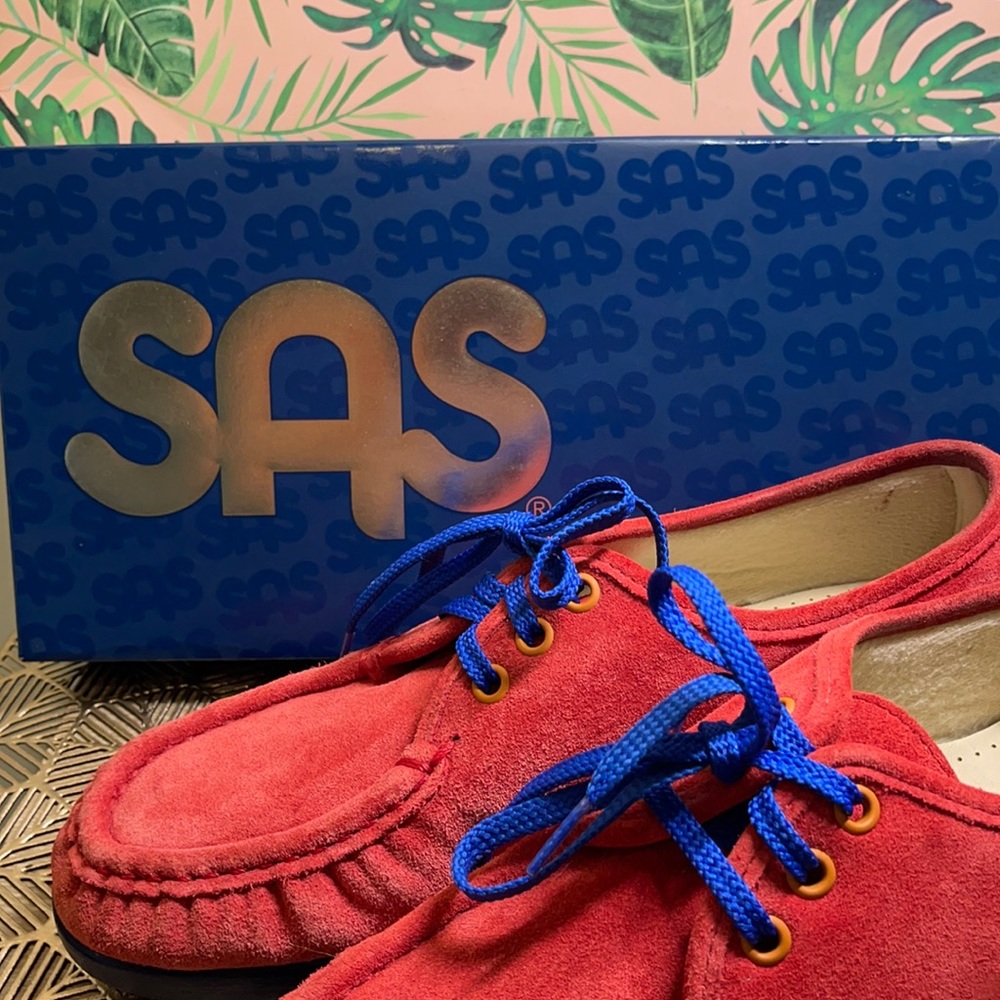 SAS Bounce-C Lace Up Moc 9W Comfort Shoes